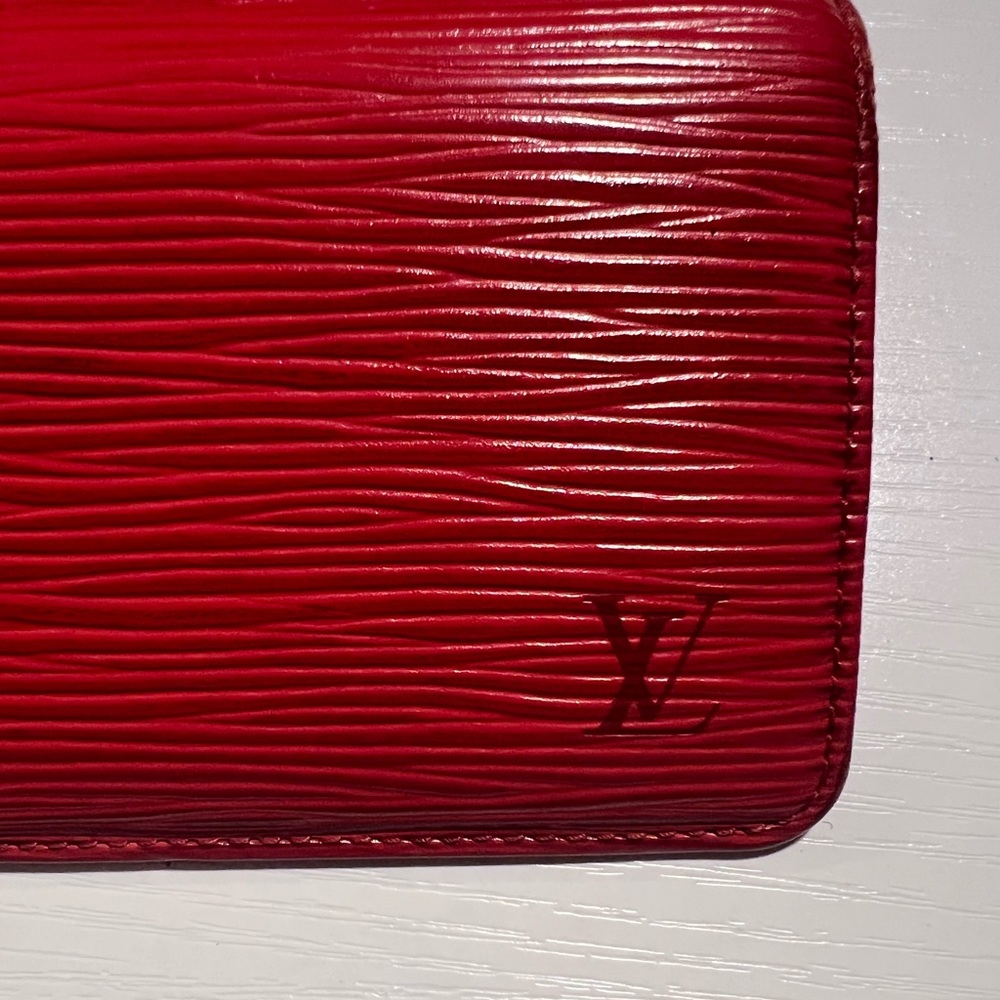 Louis Vuitton Epi wallet - Red